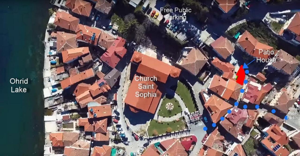 Old Town Patio House בית נופש אוהריד